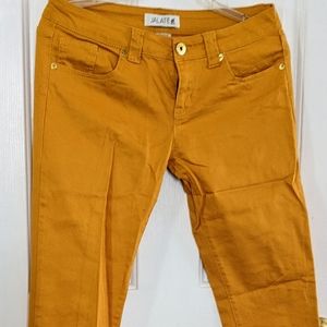 mustard Jeggings jeans